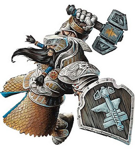 dwarf cleric paladin dwarven 5e torag dnd fantasy dwarves rpg fighter attack leap baby virani dungeons dragons warhammer race armor